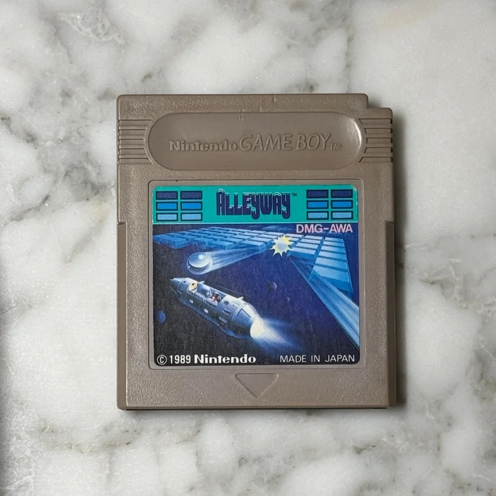 Nintendo 1989 Game Boy Alleyway Cartridge